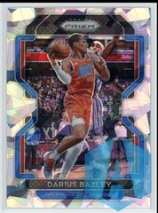 2021-22 Panini Prizm #237 Darius Bazley Cracked Ice Oklahoma City Thunder